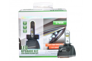 M-TECH Σετ H8/H9/H10 Led 12/24V 48W 5700K Lumileds BY Philips LSP8/MT