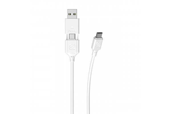 Scosche CCA4WT-SP Strikeline 2-in-1 Charge & Sync Cable - Scosche
