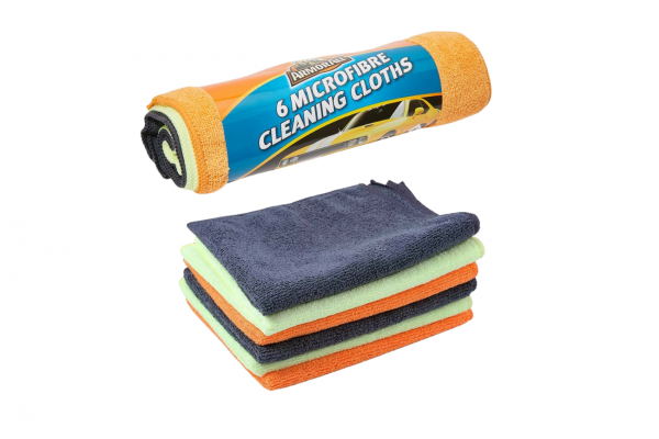 Armor All Microfiber Cleaning Towel – Πετσέτα Καθαρισμού από Μικροΐνες 6 τεμάχια (30×30 cm) – 0400010100