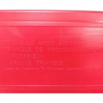 Τρίγωνο Ασφαλείας Βαρέως Τύπου 43cm Με Ευρωπαϊκή Πιστοποίηση E9 Ece 27R034051 1 Τεμάχιο