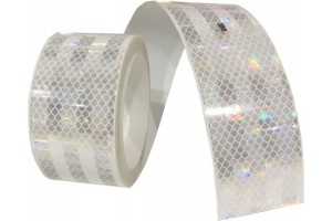 Αυτοκόλλητη Αντανακλαστική Ταινία 3M 3D Diamond Grade Λευκή 55mmx1m