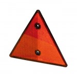 Auto Gs Αντανακλαστικό Τρίγωνο με Βάση & Υποδοχές Για 2 Βίδες Κόκκινο