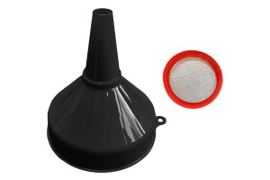 Χωνί Πλαστικό Μαύρο Φ20 Με Κόκκινο Φίλτρο 1 Τεμάχιο