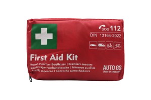 Φαρμακείο Πρώτων Βοηθειών Με Πιστοποίηση Din 13164 Με 40 Είδη 1 Τεμάχιο