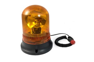 Φάρος Ασφαλείας Αυτοκινήτου Μαγνητικός Πορτοκαλί 15.5x19cm 12V 1 Τεμάχιο