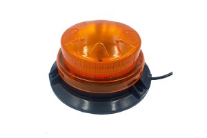 Φάρος Ασφαλείας Αυτοκινήτου Βιδωτός, Μαγνητικός Πορτοκαλί Led 12V/24V 1 Τεμάχιο