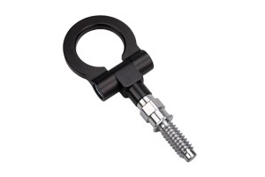 Γάντζος Ρυμούλκησης Αλουμινίου Αγωνιστικός Tow Hook Universal 50mm Japan Μαύρος 1 Τεμάχιο