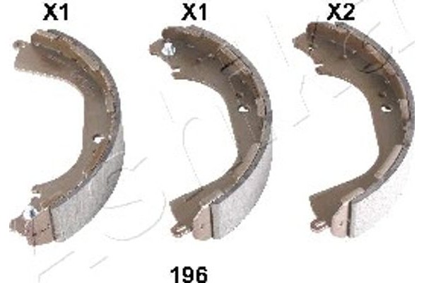 Ashika Σετ Σιαγόνων Φρένων - 55-01-196