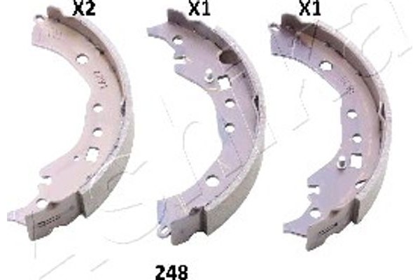 Ashika Σετ Σιαγόνων Φρένων - 55-02-248