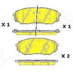 Ashika Σετ τακάκια, Δισκόφρενα - 50-0K-K30