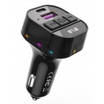 XO BCC17 Φορτιστής Αυτοκινήτου Smart Bluetooth MP3 A+C Dual Port PD30W