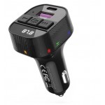 XO BCC17 Φορτιστής Αυτοκινήτου Smart Bluetooth MP3 A+C Dual Port PD30W
