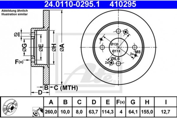 Ate Δισκόπλακα - 24.0110-0295.1