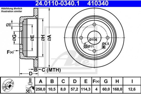 Ate Δισκόπλακα - 24.0110-0340.1