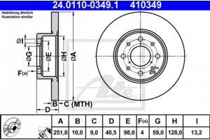 Ate Δισκόπλακα - 24.0110-0349.1