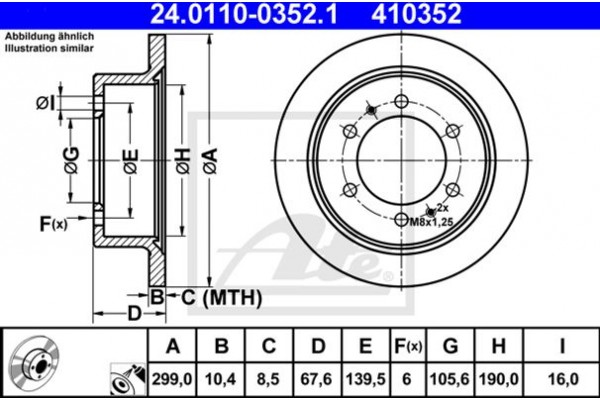 Ate Δισκόπλακα - 24.0110-0352.1