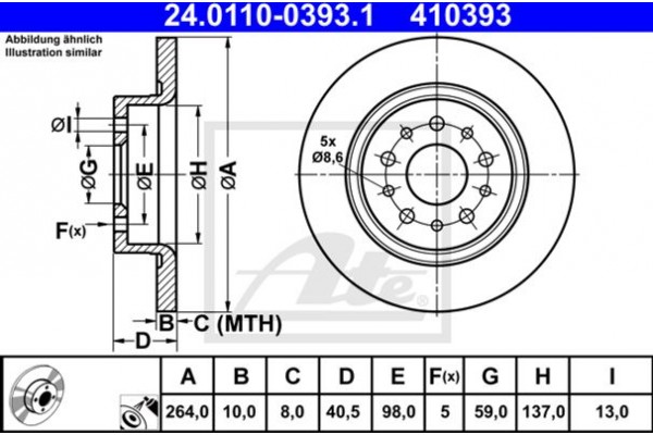 Ate Δισκόπλακα - 24.0110-0393.1