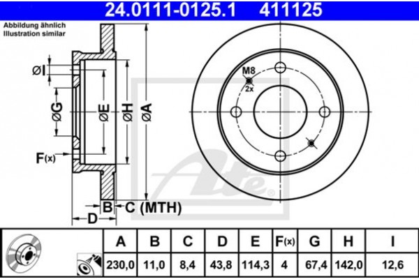 Ate Δισκόπλακα - 24.0111-0125.1