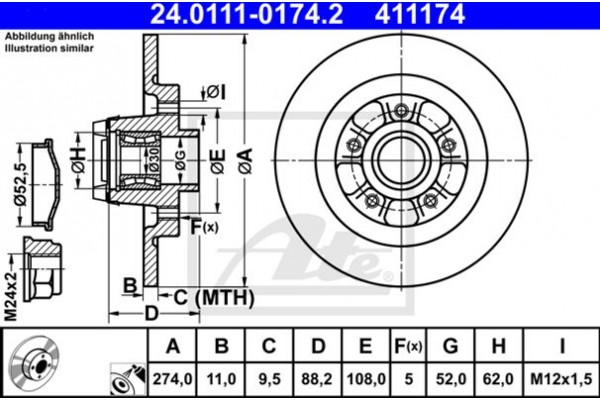 Ate Δισκόπλακα - 24.0111-0174.2