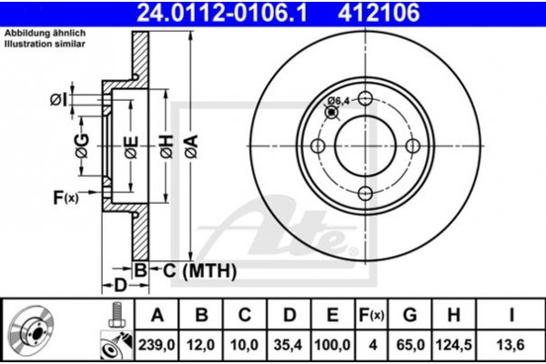 Ate Δισκόπλακα - 24.0112-0106.1