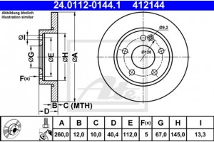 Ate Δισκόπλακα - 24.0112-0144.1