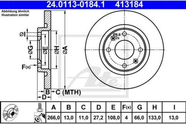 Ate Δισκόπλακα - 24.0113-0184.1