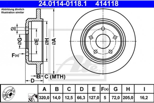 Ate Δισκόπλακα - 24.0114-0118.1