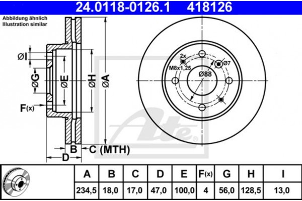 Ate Δισκόπλακα - 24.0118-0126.1