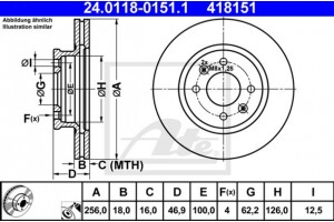 Ate Δισκόπλακα - 24.0118-0151.1