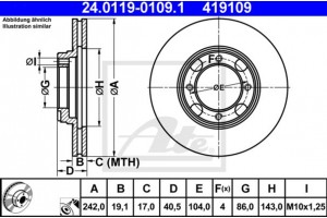 Ate Δισκόπλακα - 24.0119-0109.1