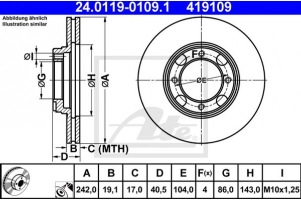 Ate Δισκόπλακα - 24.0119-0109.1