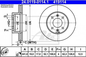 Ate Δισκόπλακα - 24.0119-0114.1