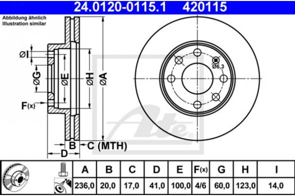 Ate Δισκόπλακα - 24.0120-0115.1