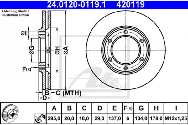 Ate Δισκόπλακα - 24.0120-0119.1