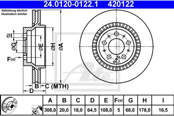 Ate Δισκόπλακα - 24.0120-0122.1