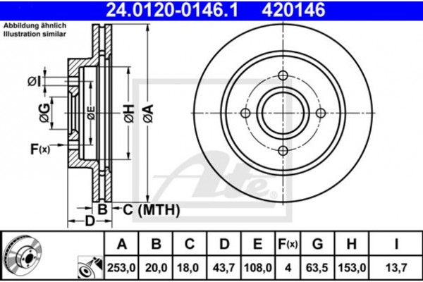 Ate Δισκόπλακα - 24.0120-0146.1