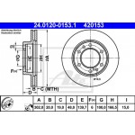 Ate Δισκόπλακα - 24.0120-0153.1 Ate Δισκόπλακα - 24.0120-0153.1