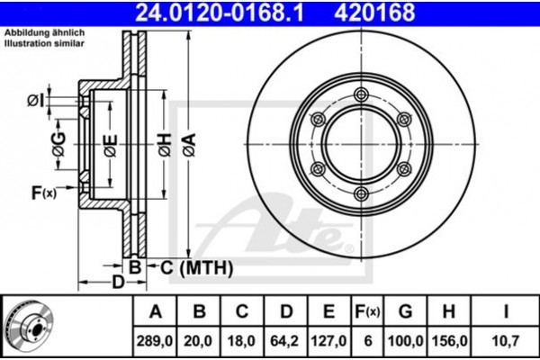 Ate Δισκόπλακα - 24.0120-0168.1