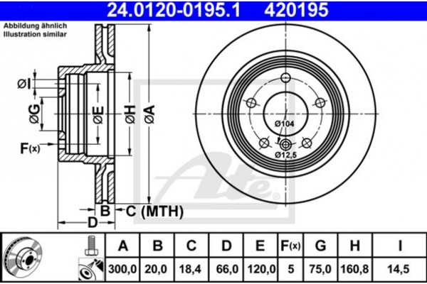 Ate Δισκόπλακα - 24.0120-0195.1