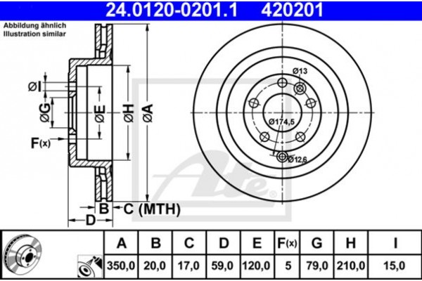 Ate Δισκόπλακα - 24.0120-0201.1