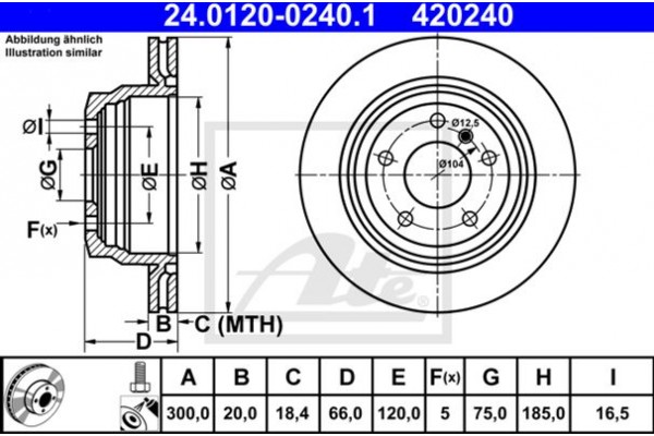 Ate Δισκόπλακα - 24.0120-0240.1