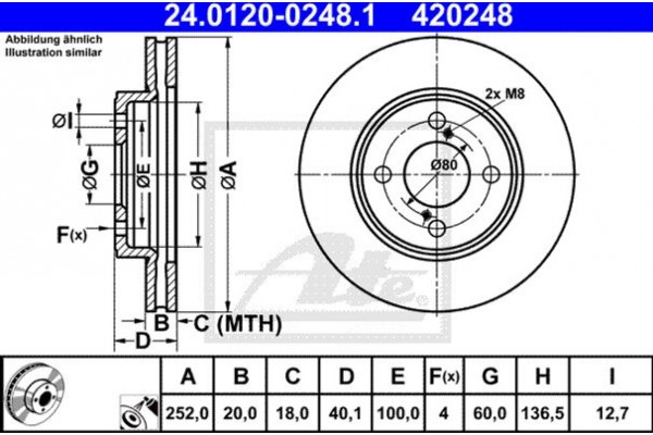 Ate Δισκόπλακα - 24.0120-0248.1