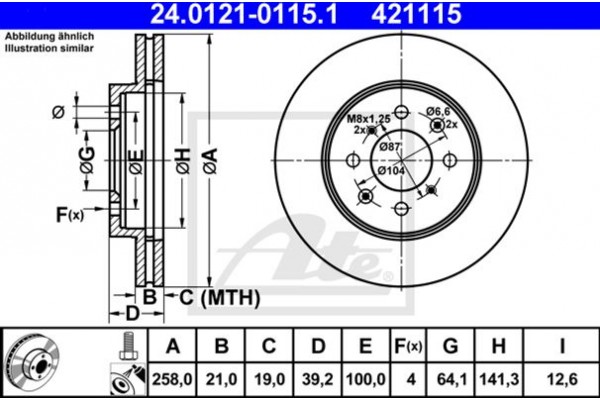 Ate Δισκόπλακα - 24.0121-0115.1