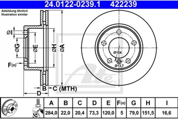 Ate Δισκόπλακα - 24.0122-0239.1