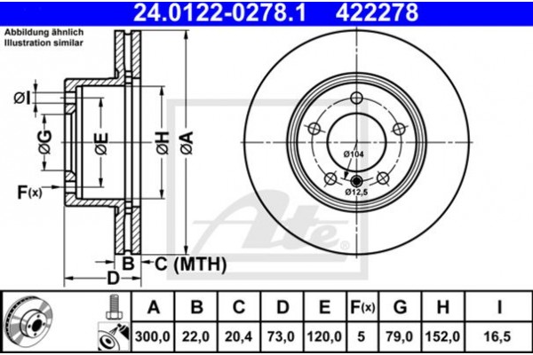 Ate Δισκόπλακα - 24.0122-0278.1