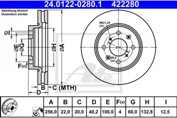 Ate Δισκόπλακα - 24.0122-0280.1