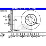 Ate Δισκόπλακα - 24.0122-0313.1 Ate Δισκόπλακα - 24.0122-0313.1