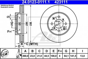 Ate Δισκόπλακα - 24.0123-0111.1