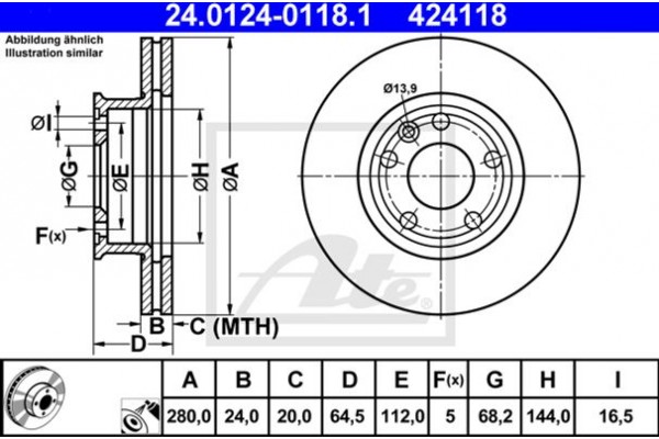 Ate Δισκόπλακα - 24.0124-0118.1