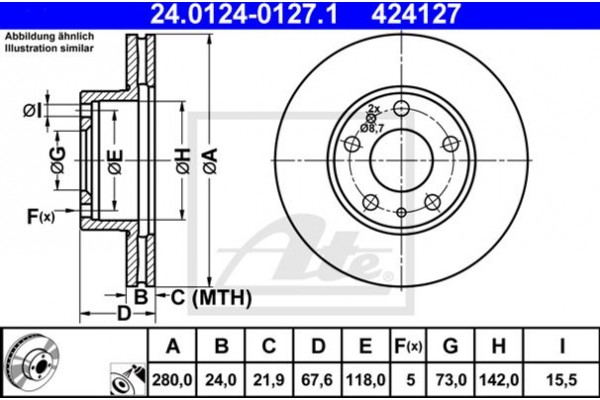 Ate Δισκόπλακα - 24.0124-0127.1